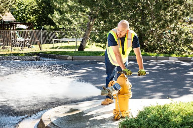 Hydrant Flushing Helps Ensure Water Quality Columbine Water